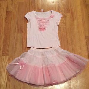 Kate Mack skirt and top set